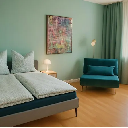 Design Mit Parkplatz - 15 Min Flughafen * 오펜바흐